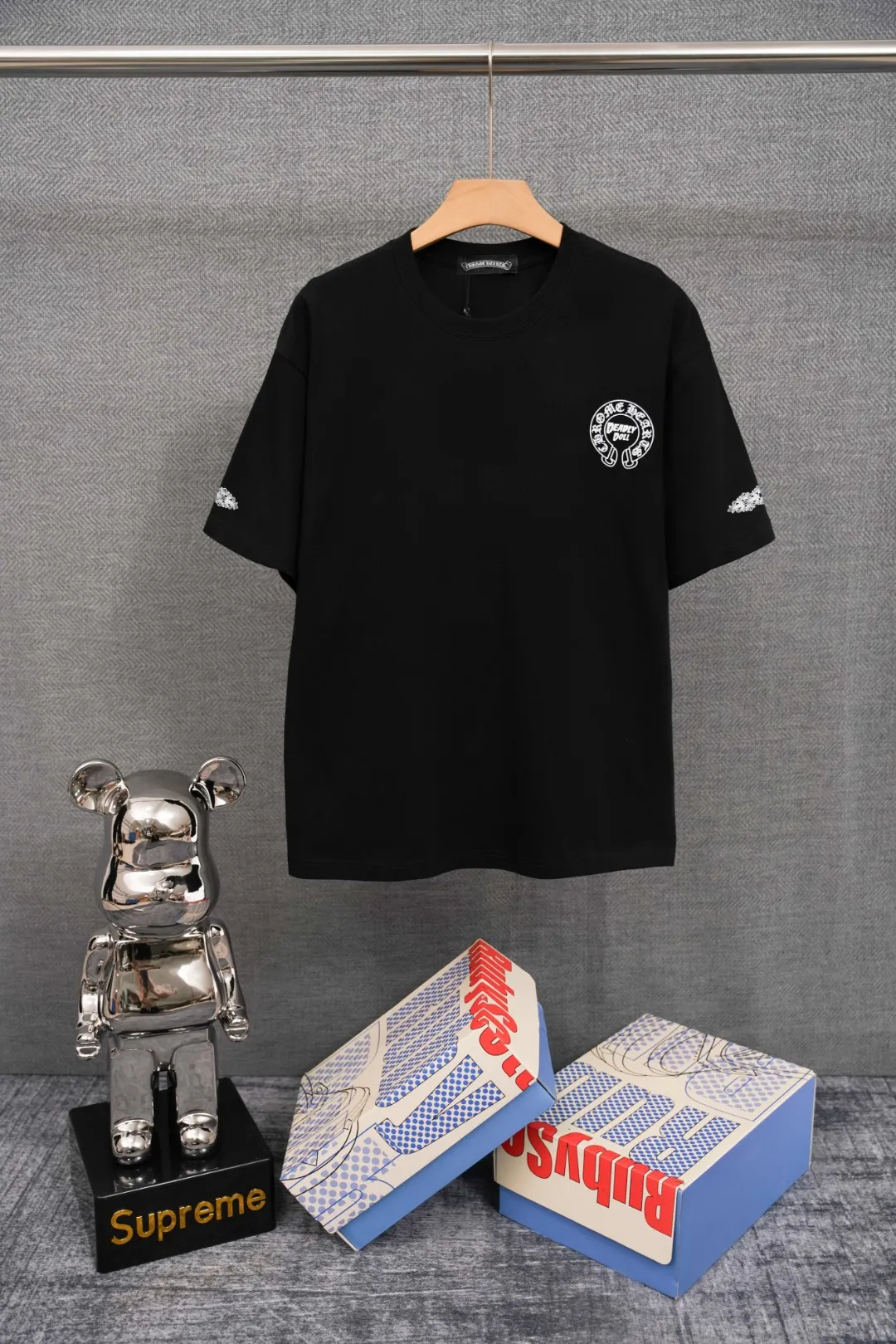 DT 73 60 Chrome Hearts T ， ， Black S-XL